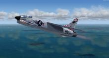 F 8 Vought Crusader FSX P3D 8