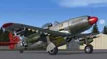 Republic XP 72 Escort FSX Native FSX P3D 3